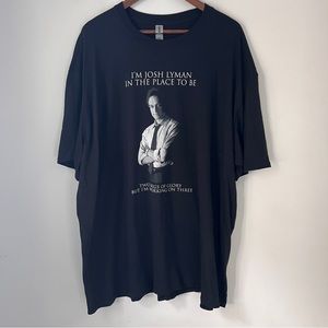 West Wing T-shirt Josh Lyman Crew Neck Mens Size 3XL